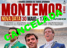 Comunicado - Cancelamento de Corrida de Toiros em Montemor 30/05/2026 